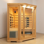 AuroraHeat 3-Person Corner Infrared Sauna