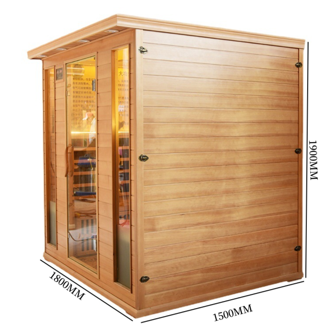ZenTherma 3-Person Full-Spectrum Sauna